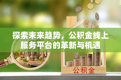 新青探索未来趋势，公积金线上服务平台的革新与机遇