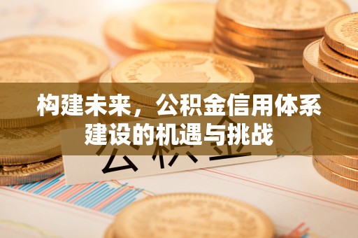 新青构建未来，公积金信用体系建设的机遇与挑战