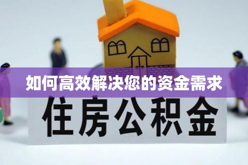 新青如何高效解决您的资金需求